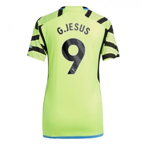 Arsenal Gabriel Jesus #9 Koszulka Wyjazdowych Kobiety 2023-24 Krótki Rękaw